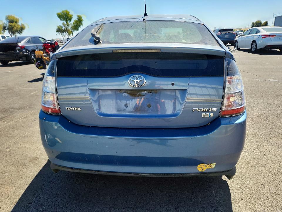 2005 Toyota Prius VIN JTDKB20U557038162 COPART salvage auction — VANDALISM, CA - SALVAGE CERTIFICATE, sold $525 on 2026-07-15 (photo 6)