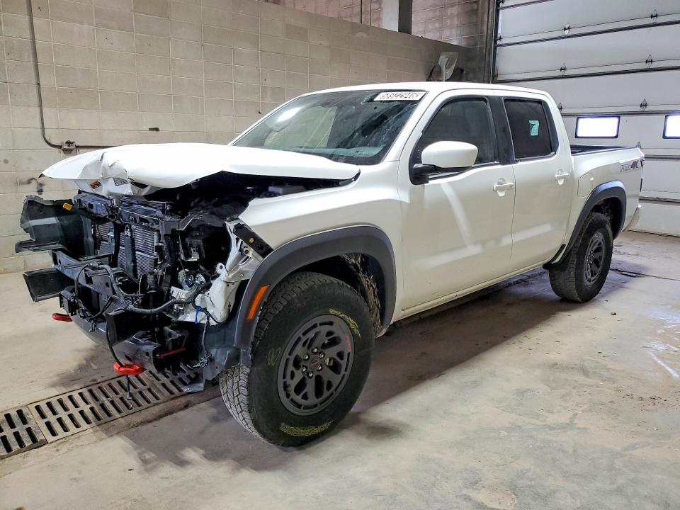 2026 Nissan Frontier VIN 1N6ED1EK3TN615270 COPART salvage auction — FRONT END, KS - CERTIFICATE OF TITLE, sold $18,500 on 2026-07-15 (photo 1)