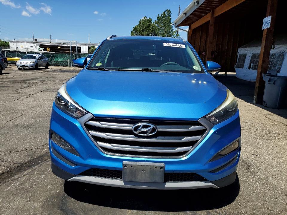 2017 Hyundai VIN KM8J3CA22HU519337 COPART salvage auction — HAIL, Co - Certificate Of Title, sold $5,100 on 2026-07-16 (photo 5)