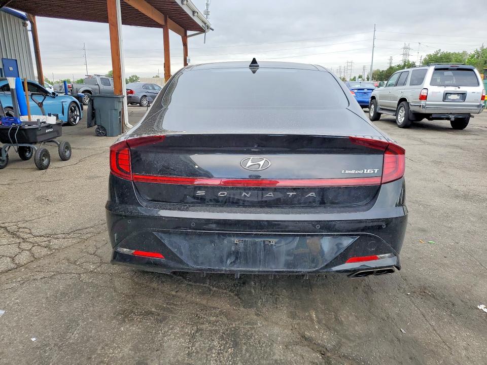 2022 Hyundai Sonata VIN KMHL34J26NA200907 COPART salvage auction — FRONT END, Co - Salvage Title, sold $3,350 on 2026-07-21 (photo 6)