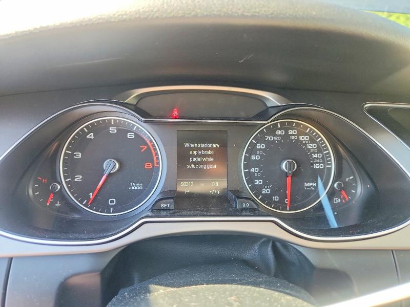 2014 Audi A4 VIN WA1UFAFL8EA053662 COPART salvage auction — REAR END, Ct - Cert Of Title-Salvage, sold $475 on 2026-07-21 (photo 9)