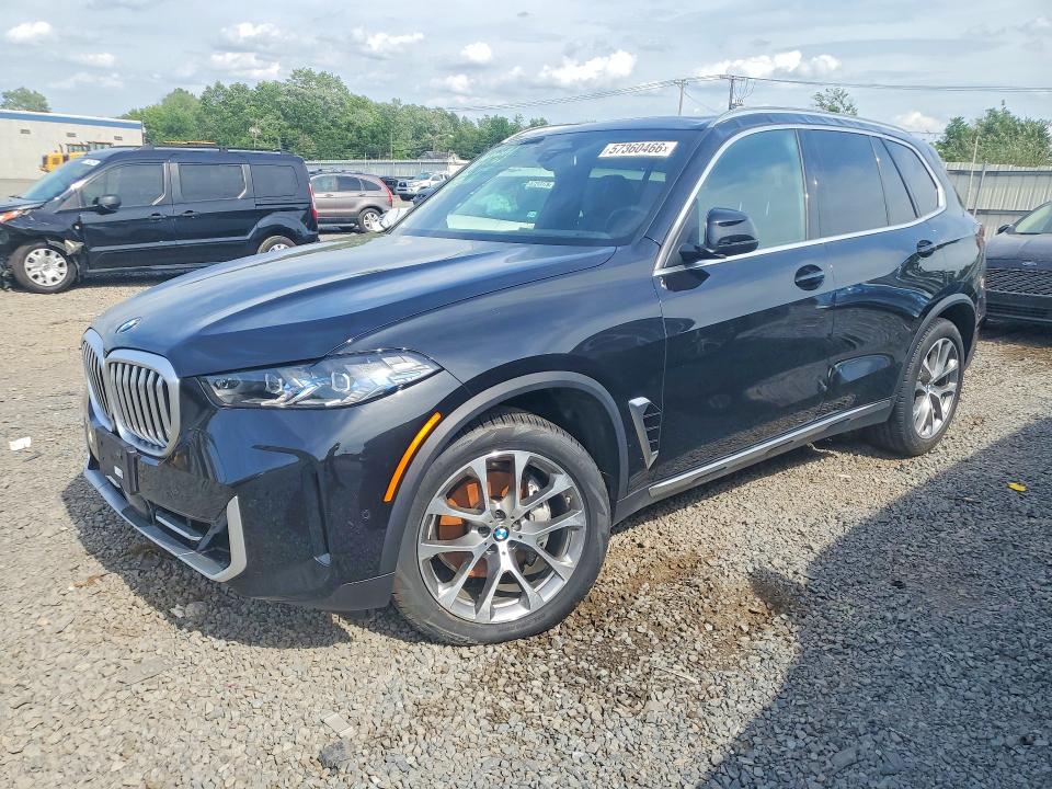 2025 BMW X5 VIN 5UX23EU01S9Y05168 COPART salvage auction — FRONT END, Nj - Certificate Of Title, sold $34,000 on 2026-07-10 (photo 1)