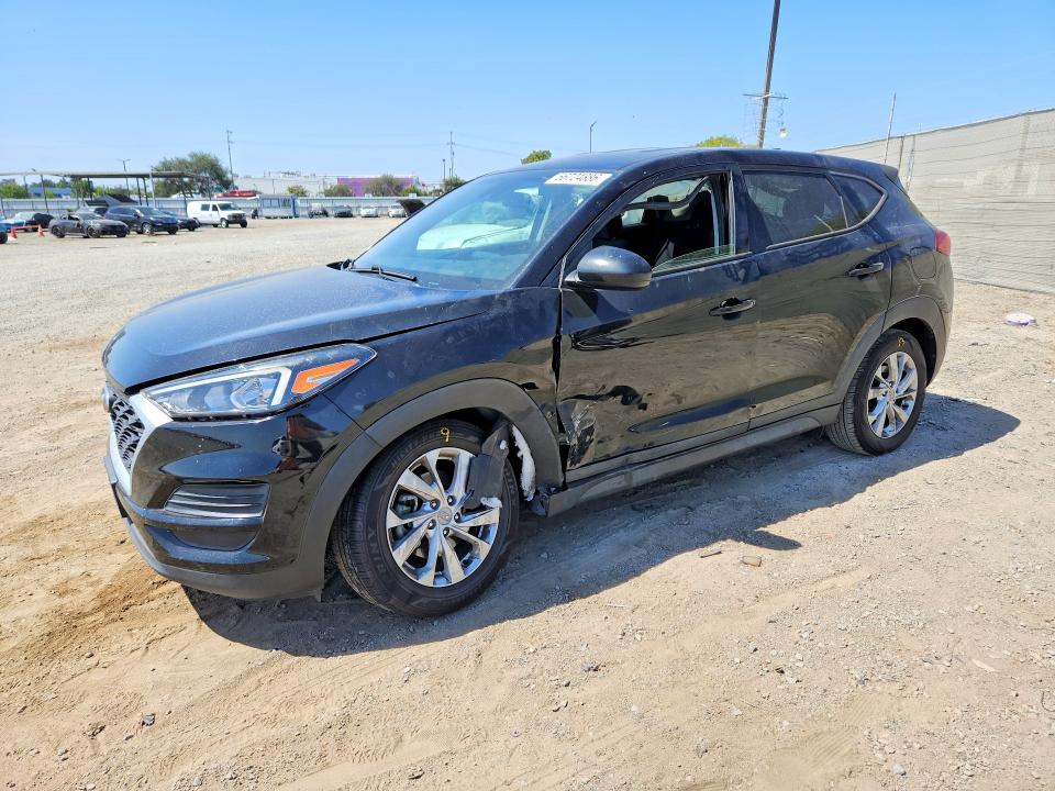2021 Hyundai VIN KM8J23A49MU332238 COPART salvage auction — SIDE, Ca - Salvage Certificate, sold $275 on 2026-07-28 (photo 1)