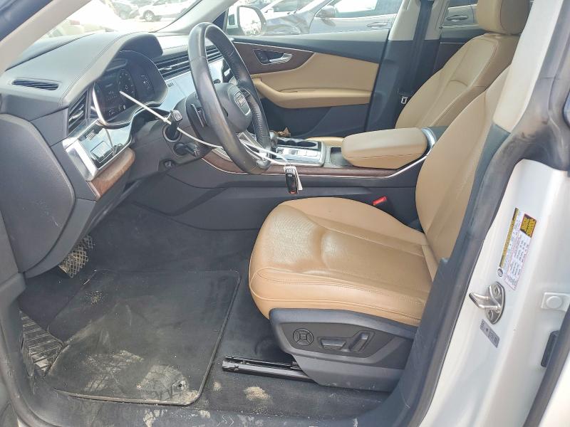 2019 Audi Q8 VIN WA1FVAF15KD039822 COPART salvage auction — FRONT END, Mo - Salvage Certificate Of Title, sold $16,400 on 2026-07-14 (photo 7)