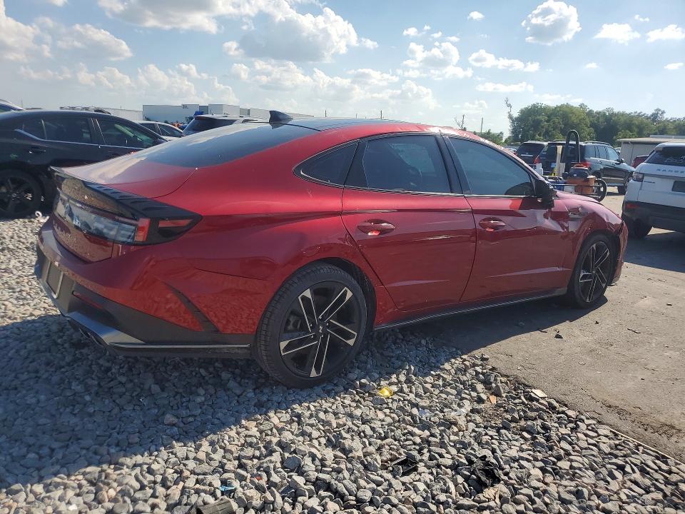 2024 Hyundai Sonata VIN KMHL54JC5RA405711 COPART salvage auction — FRONT END, Nj - Cert Of Title-Lemon Law, sold $10,700 on 2026-07-29 (photo 3)