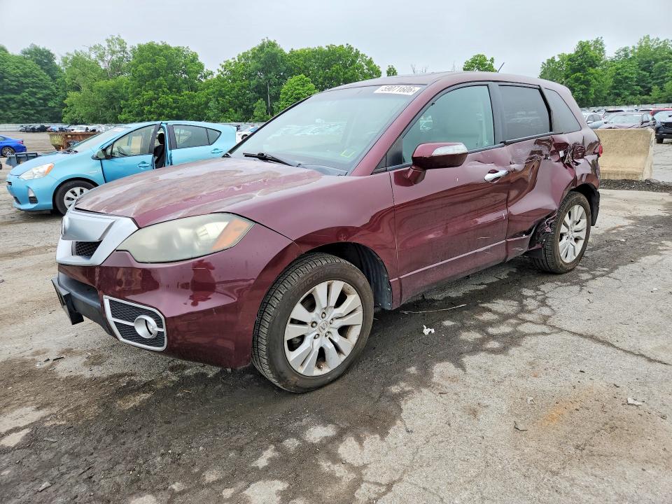 2011 Acura Rdx VIN 5J8TB1H27BA005682 COPART salvage auction — SIDE, NY - MV-907A SALVAGE CERTIFICATE, sold $425 on 2026-07-09 (photo 1)