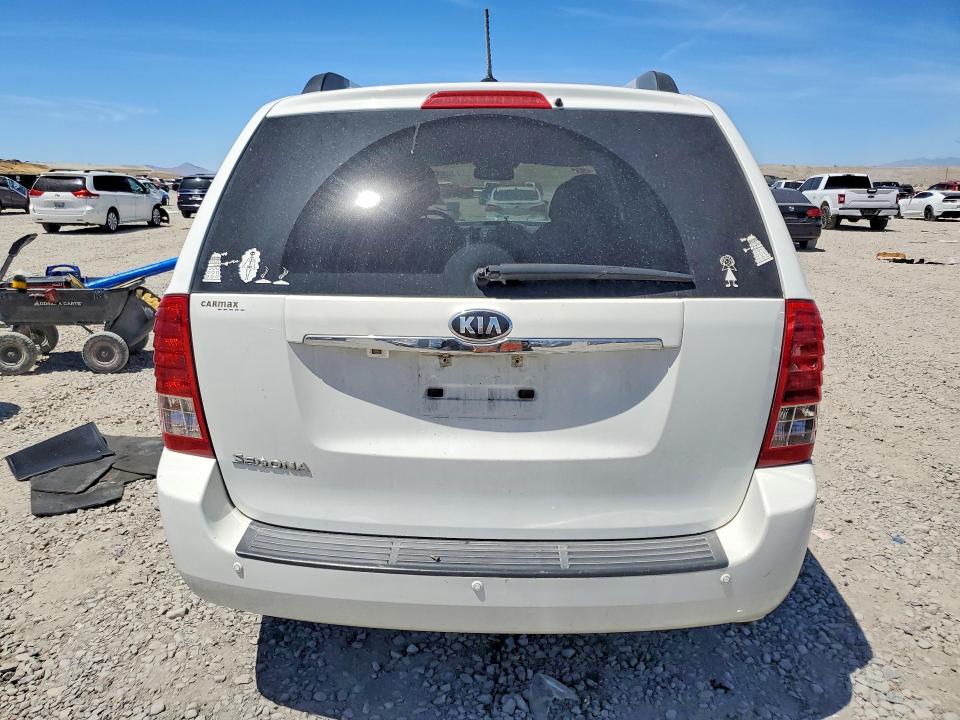 2014 Kia SEDONA VIN KNDMG4C75E6546889 COPART salvage auction — FRONT END, Ut - Salvage Certificate, sold $1,100 on 2026-07-31 (photo 6)