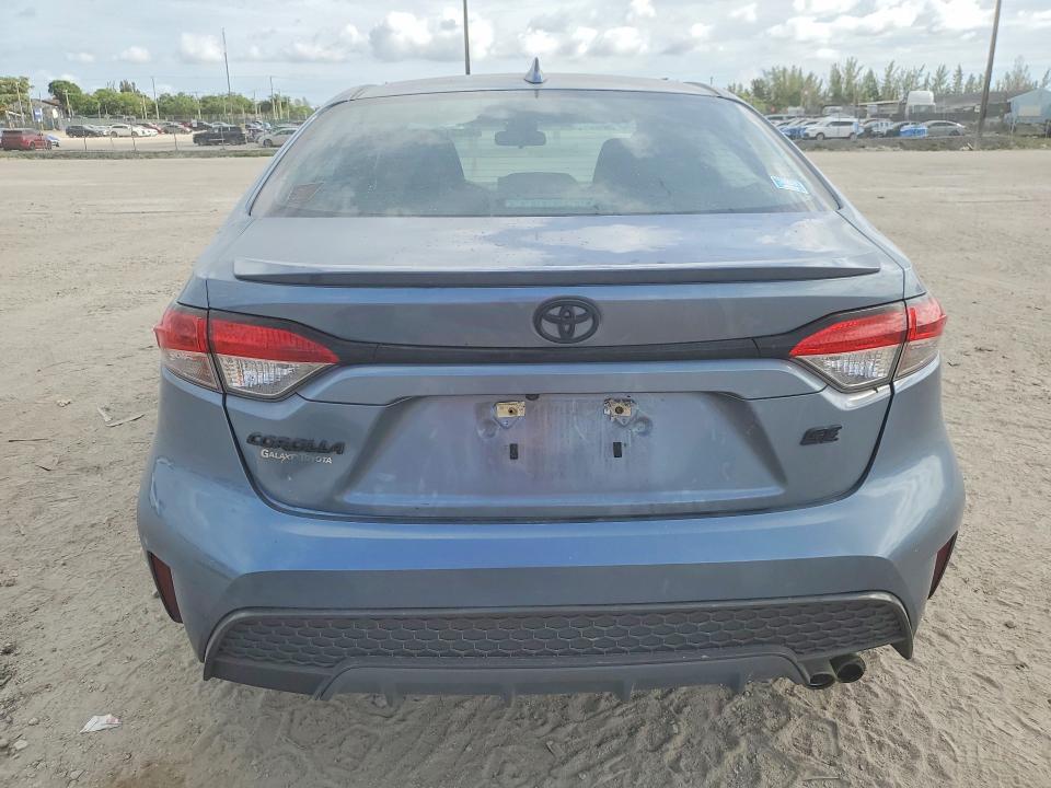 2020 Toyota Corolla VIN 5YFS4RCEXLP049290 COPART salvage auction — FRONT END, Fl - Cert Of Title Slvg Rebuildable, sold $6,500 on 2026-07-07 (photo 6)