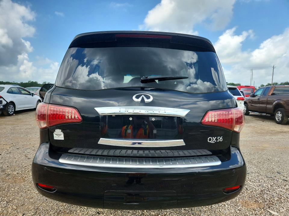 2012 Infiniti Qx56 VIN JN8AZ2NFXC9516003 COPART salvage auction — MECHANICAL, Ms - Certificate Of Title, sold $650 on 2026-07-07 (photo 6)