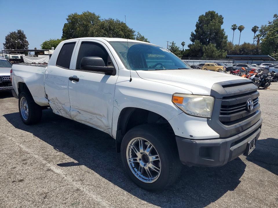 2016 Toyota Tundra VIN 5TFRM5F14GX101102 COPART salvage auction — SIDE, Ca - Salvage Certificate, sold $4,600 on 2026-07-31 (photo 4)