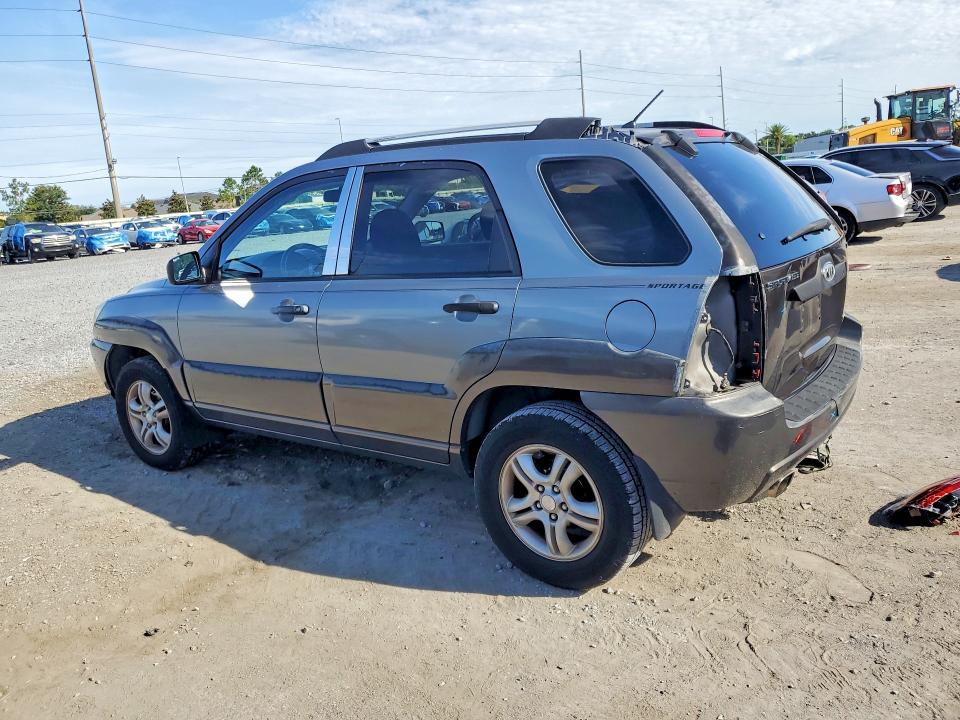 2006 Kia Sportage VIN KNDJF723867289924 COPART salvage auction — REAR END, FL - CERT OF TITLE SLVG REBUILDABLE, sold $900 on 2026-07-17 (photo 2)