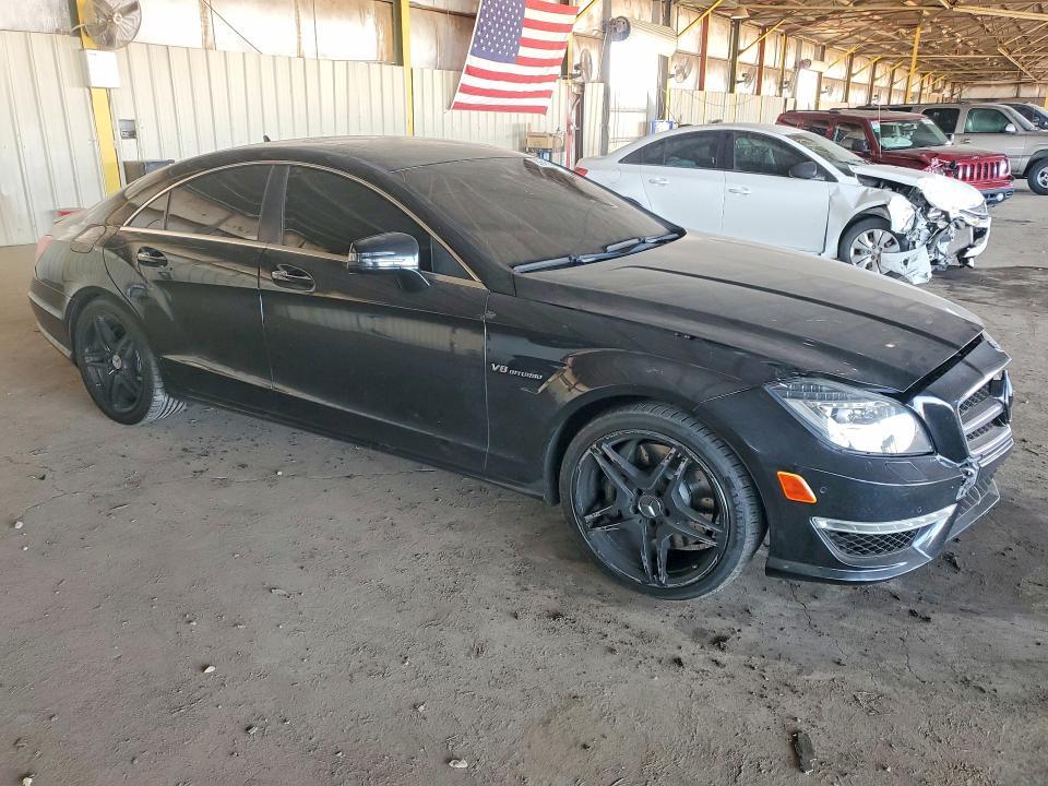2012 Mercedes-benz Cls-klasse amg VIN WDDLJ7EB0CA023814 COPART salvage auction — UNDERCARRIAGE, Az - Cert Of Title - Salvage, sold $4,050 on 2026-07-20 (photo 4)