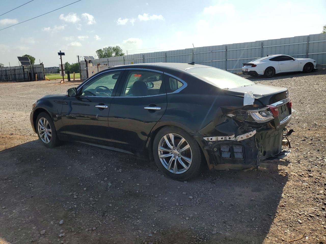 2017 Infiniti Q70 VIN JN1BY1AP6HM741327 COPART salvage auction — Side, OK - CERTIFICATE OF TITLE, sold $900 on 2026-07-09 (photo 2)