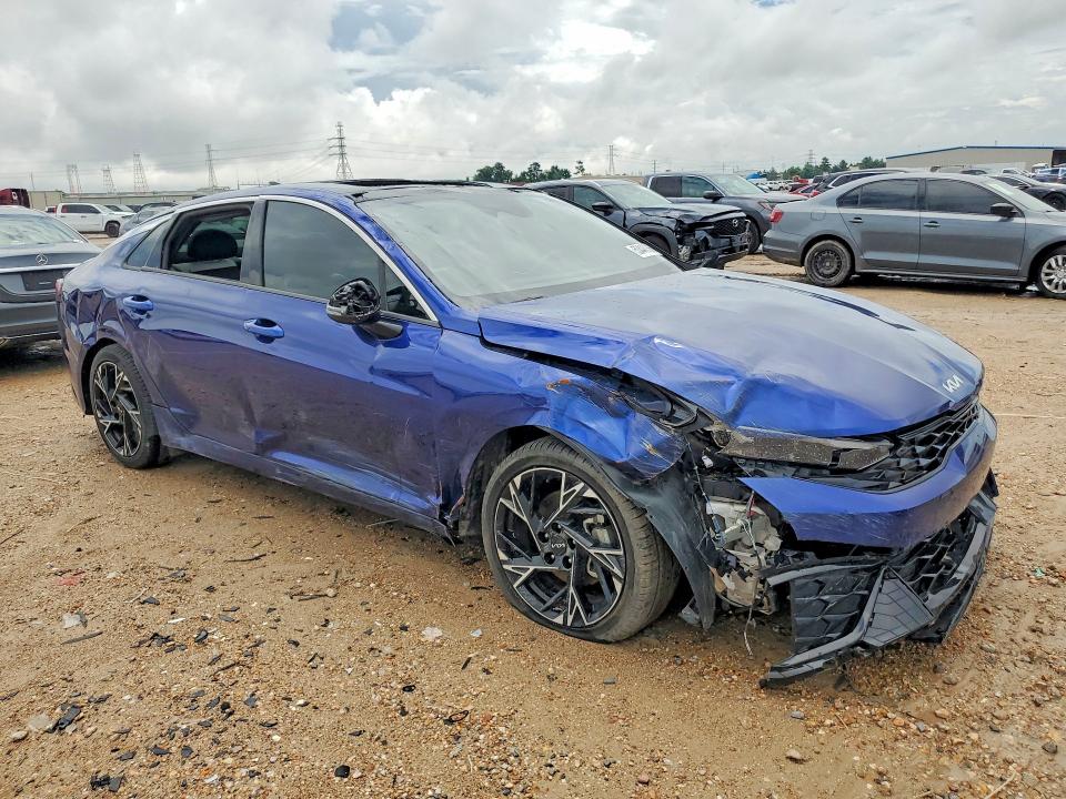2025 Kia K5 VIN KNAG64J75S5269386 COPART salvage auction — ALL OVER, Ar - Cert Of Title-Salvage, sold $8,400 on 2026-07-10 (photo 4)
