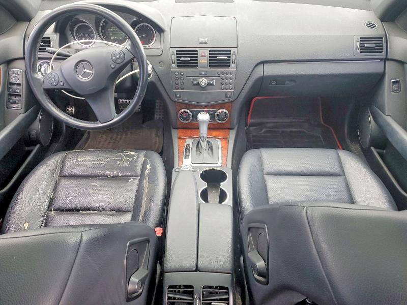 2011 Mercedes-benz C class VIN WDDGF8BB9BR184059 COPART salvage auction — FRONT END, WA - BILL OF SALE, sold $375 on 2026-07-08 (photo 8)