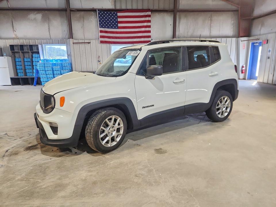 2023 Jeep VIN ZACNJDB18PPP31972 COPART salvage auction — FRONT END, Ma - Cert Of Title-Salvage, sold $2,000 on 2026-08-09 (photo 1)