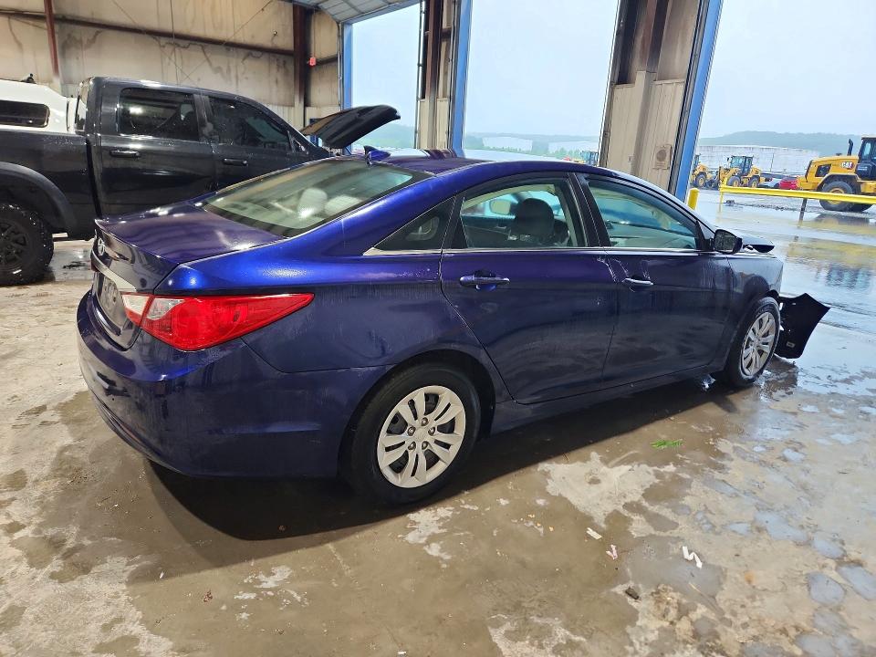2012 Hyundai Sonata VIN 5NPEB4AC2CH482672 COPART salvage auction — FRONT END, Ok - Cert Of Title-Salvage, sold $700 on 2026-07-22 (photo 3)