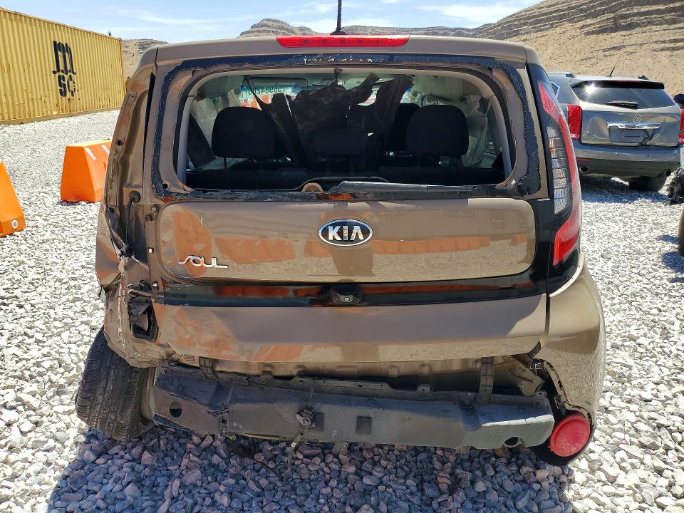 2016 Kia Soul VIN KNDJN2A24G7332820 COPART salvage auction — SIDE, Nv - Salvage Title, sold $275 on 2026-07-08 (photo 6)