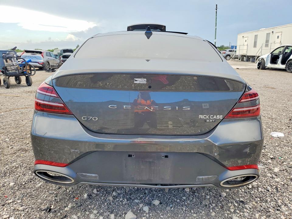 2026 Genesis G70 VIN KMTG44SE4TU172890 COPART salvage auction — FRONT END, Fl - Certificate Of Title, sold $5,600 on 2026-07-07 (photo 6)