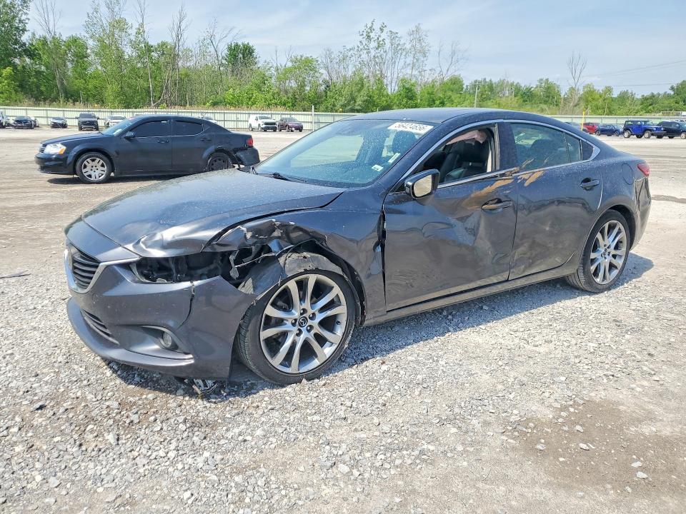 2014 Mazda 6 VIN JM1GJ1W64E1141510 COPART salvage auction — SIDE, Ny - Mv-907A Salvage Certificate, sold $225 on 2026-07-13 (photo 1)