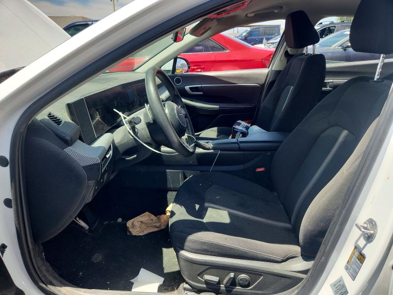 2025 Hyundai Sonata VIN KMHL64JA5SA487182 COPART salvage auction — FRONT END, Nv - Salvage Title, sold $8,600 on 2026-07-06 (photo 7)