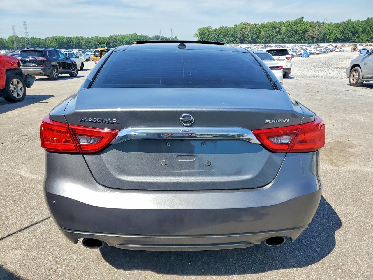 2018 Nissan Maxima VIN 1N4AA6AP1JC406780 COPART salvage auction — Front End, TN - SALVAGE CERTIFICATE, sold $1,950 on 2026-07-09 (photo 6)