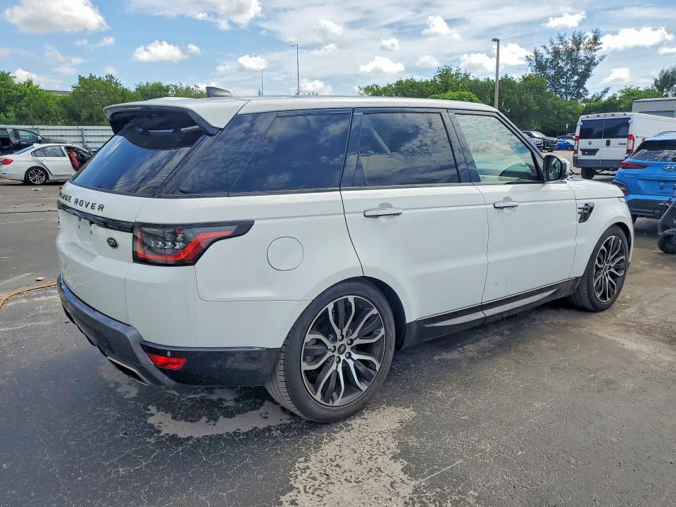 2022 Land rover RANGE ROVER VIN SALWR2SU9NA220906 COPART salvage auction — MINOR DENT/SCRATCHES, Nj - Certificate Of Title, sold $14,900 on 2026-07-27 (photo 3)