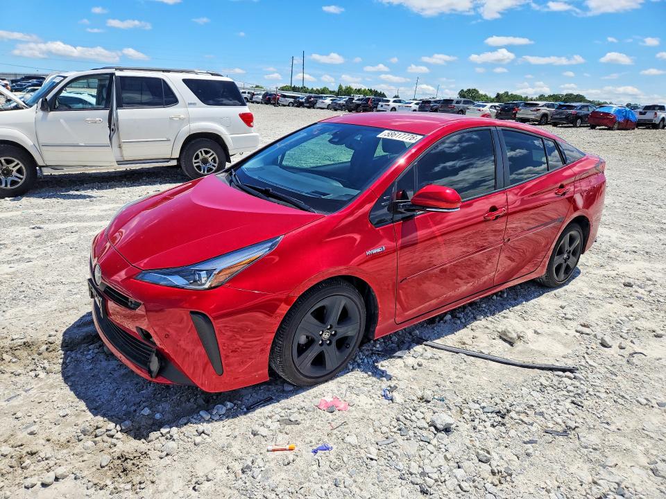 2020 Toyota VIN JTDKARFU2L3105257 COPART salvage auction — SIDE, Ga - Cert Of Title-Salvage, sold $11,700 on 2026-07-06 (photo 1)