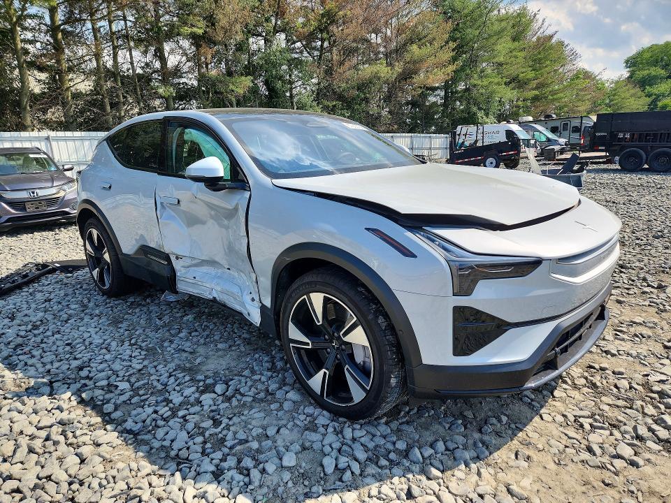 2025 Polestar VIN 7SYEA3YB1SG031741 COPART salvage auction — SIDE, Nj - Cert Of Title-Salvage, sold $16,800 on 2026-08-10 (photo 4)