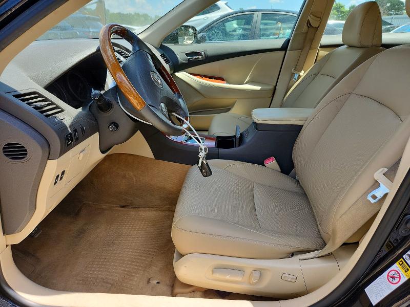 2010 Lexus ES VIN JTHBK1EG5A2371805 COPART salvage auction — REAR END, Nj - Cert Of Title-Salvage, sold $1,150 on 2026-07-08 (photo 7)