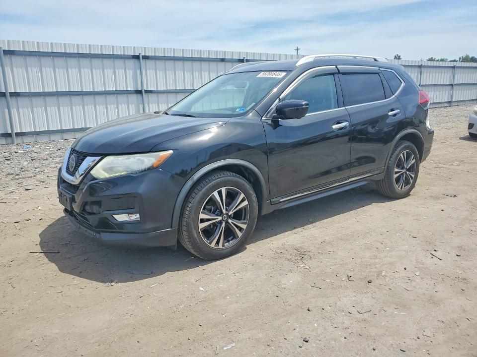 2018 Nissan Rogue VIN JN8AT2MV9JW304010 COPART salvage auction — FRONT END, Va - Cert Of Title - Salvage, sold $4,450 on 2026-07-22 (photo 1)