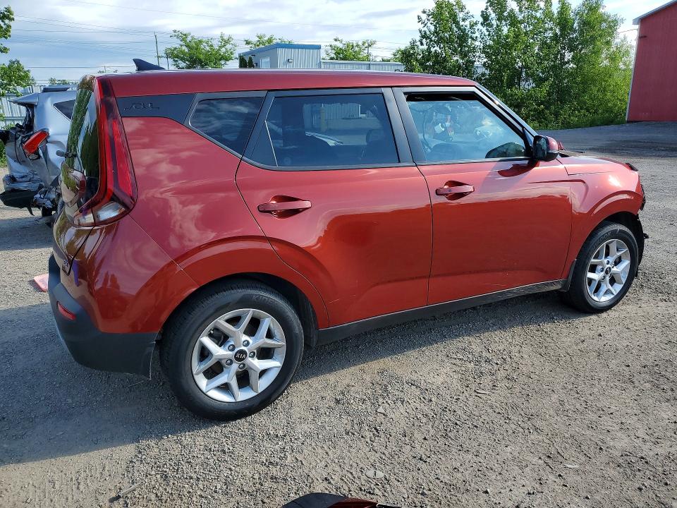 2020 Kia Soul VIN KNDJ33AU0L7111030 COPART salvage auction — FRONT END, On - Permit Salvage, sold $1,450 on 2026-07-02 (photo 3)