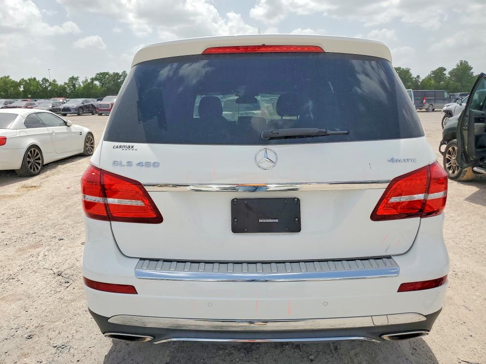 2019 Mercedes-benz Gls-klasse VIN 4JGDF6EE9KB210655 COPART salvage auction — FRONT END, Tx - Salvage Vehicle Title, sold $10,600 on 2026-07-24 (photo 6)