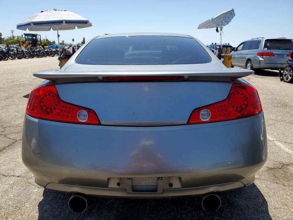 2005 Infiniti G35 VIN JNKCV54E95M426253 COPART salvage auction — FRONT END, Ca - Salvage Certificate, sold $1,750 on 2026-07-24 (photo 6)