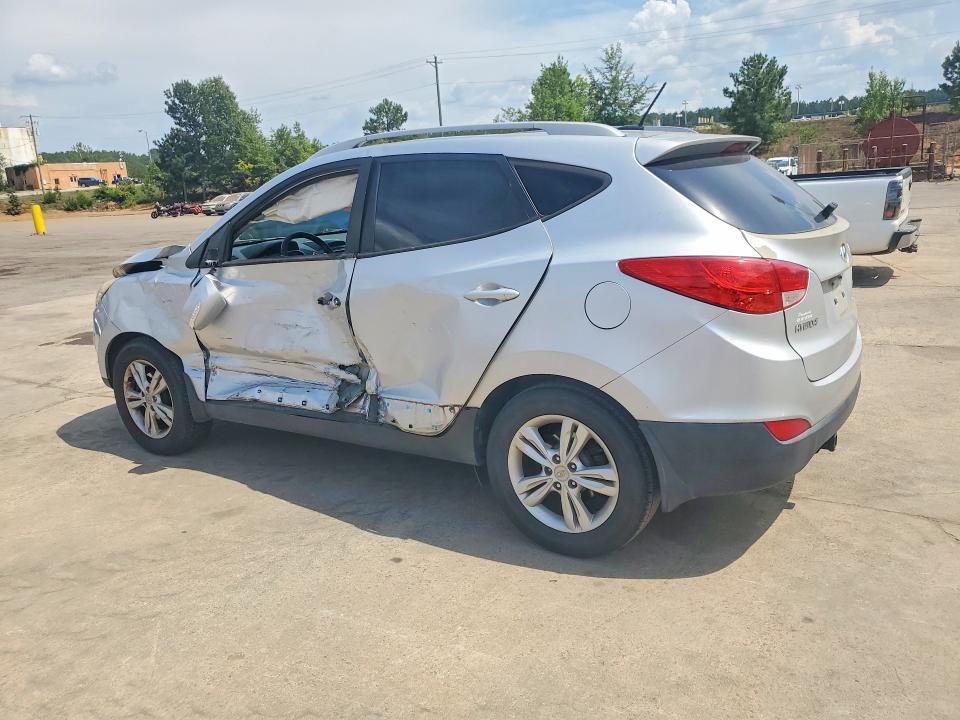 2013 Hyundai Tucson VIN KM8JUCAC9DU752650 COPART salvage auction — SIDE, Sc - Cert Of Title-Salvage, sold $1,250 on 2026-07-31 (photo 2)