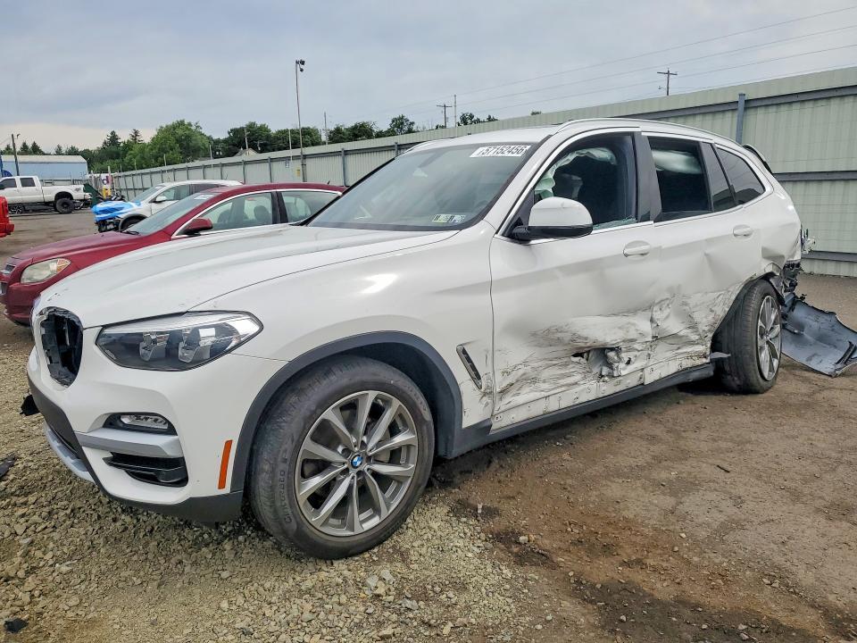 2018 BMW X3 VIN 5UXTR9C59JLD73165 COPART salvage auction — REAR END, Pa - Certificate Of Salvage, sold $4,000 on 2026-07-25 (photo 1)