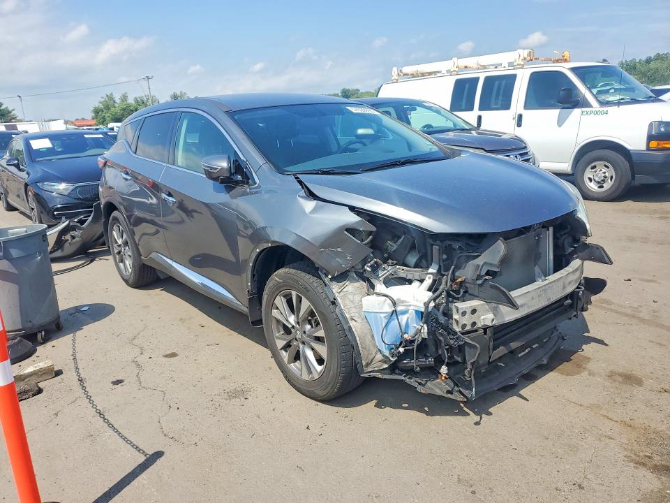 2016 Nissan VIN 5N1AZ2MH5GN153374 COPART salvage auction — FRONT END, Ct - Cert Of Title-Salvage, sold $1,250 on 2026-07-31 (photo 4)