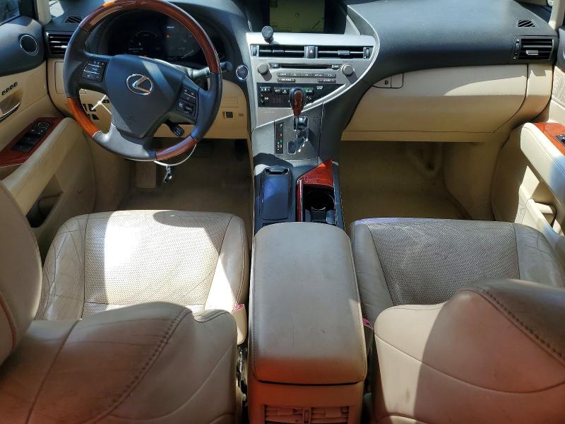 2010 Lexus Rx 450h VIN JTJBC1BA9A2004336 COPART salvage auction — MINOR DENT/SCRATCHES, Nj - Cert Of Title-Salvage, sold $1,900 on 2026-07-29 (photo 8)