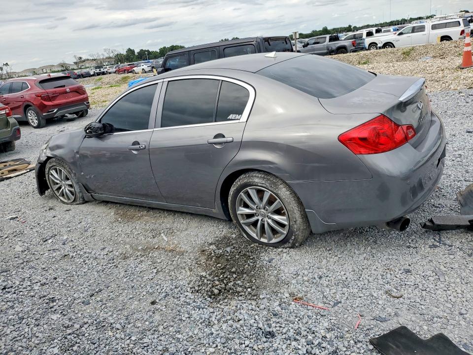 2010 Infiniti G37 VIN JN1CV6AP0AM408816 COPART salvage auction — SIDE, Fl - Cert Of Title Slvg Rebuildable, sold $1,250 on 2026-07-07 (photo 2)