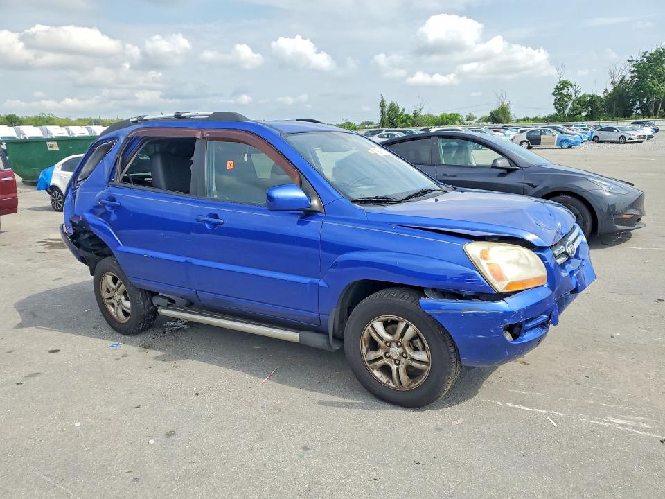 2008 Kia Sportage VIN KNDJF723787527233 COPART salvage auction — ALL OVER, FL - CERTIFICATE OF DESTRUCTION, sold $375 on 2026-07-28 (photo 4)