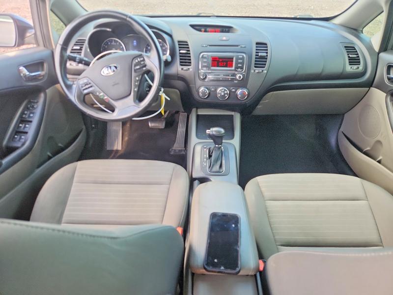 2015 Kia Forte VIN KNAFX4A82F5268400 COPART salvage auction — REAR END, Mo - Salvage Certificate Of Title, sold $625 on 2026-07-08 (photo 8)
