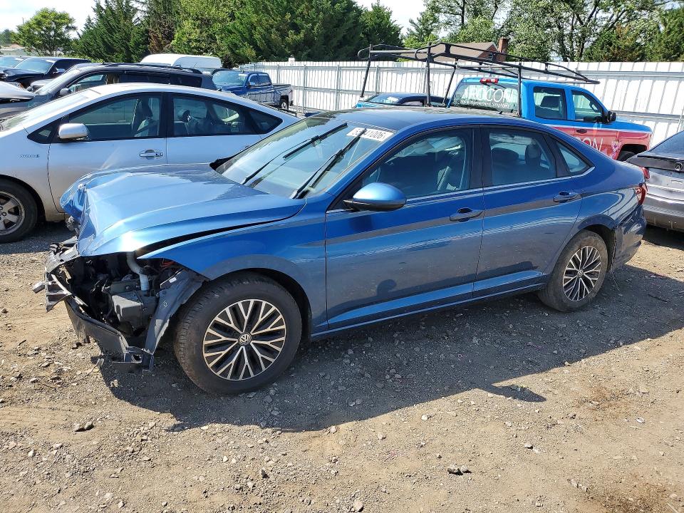 2019 Volkswagen Jetta VIN 3VWC57BUXKM099348 COPART salvage auction — FRONT END, Id - Salvage Certificate Of Title, sold $1,600 on 2026-08-24 (photo 1)