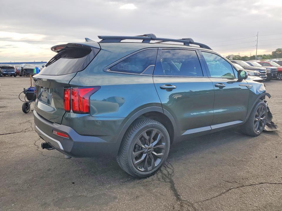 2022 Kia Sorento VIN 5XYRKDLF7NG104754 COPART salvage auction — FRONT END, Co - Salvage Title, sold $9,200 on 2026-07-21 (photo 3)