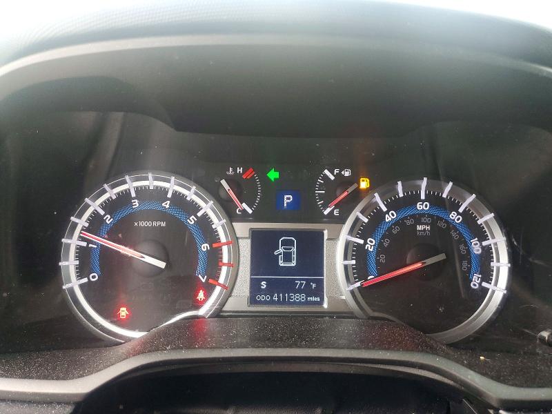 2016 Toyota 4runner VIN JTEBU5JR4G5290114 COPART salvage auction — ROLLOVER, GA - CERT OF TITLE-SALVAGE, sold $825 on 2026-07-29 (photo 9)