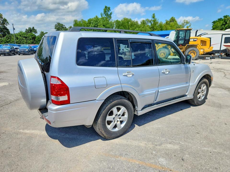 2005 Mitsubishi Montero VIN JA4MW51S25J004320 COPART salvage auction — HAIL, MO - SALVAGE CERTIFICATE OF TITLE, sold $400 on 2026-07-29 (photo 3)