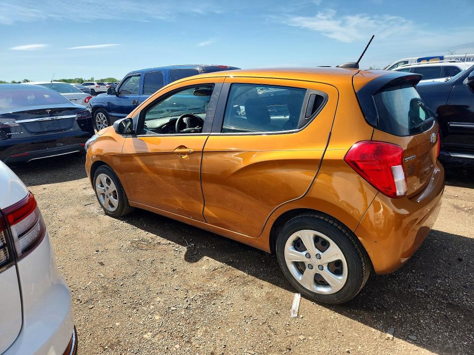 2020 Chevrolet VIN KL8CB6SA0LC465003 COPART salvage auction — FRONT END, Il - Salvage Certificate, sold $250 on 2026-07-30 (photo 2)