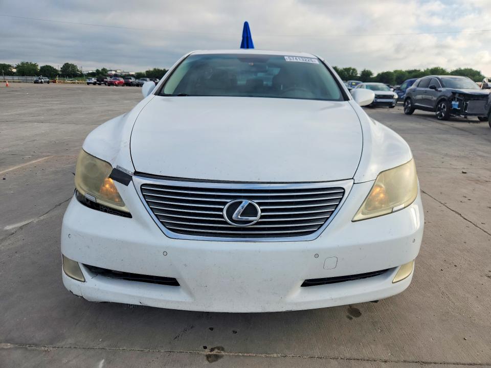 2008 Lexus Ls 460 VIN JTHBL46F485083352 COPART salvage auction — FRONT END, TX - CERTIFICATE OF TITLE, sold $425 on 2026-07-22 (photo 5)