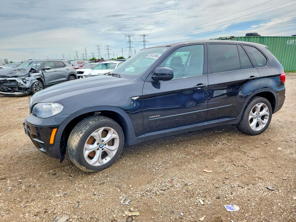 2011 BMW X5 VIN 5UXZV8C57BL417713 COPART salvage auction — FRONT END, Il - Salvage Certificate, sold $2,100 on 2026-07-14 (photo 1)