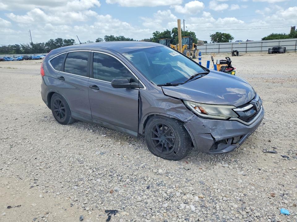 2016 Honda Cr-v VIN 5J6RM4H36GL089108 COPART salvage auction — FRONT END, Tx - Salvage Vehicle Title, sold $3,750 on 2026-07-09 (photo 4)