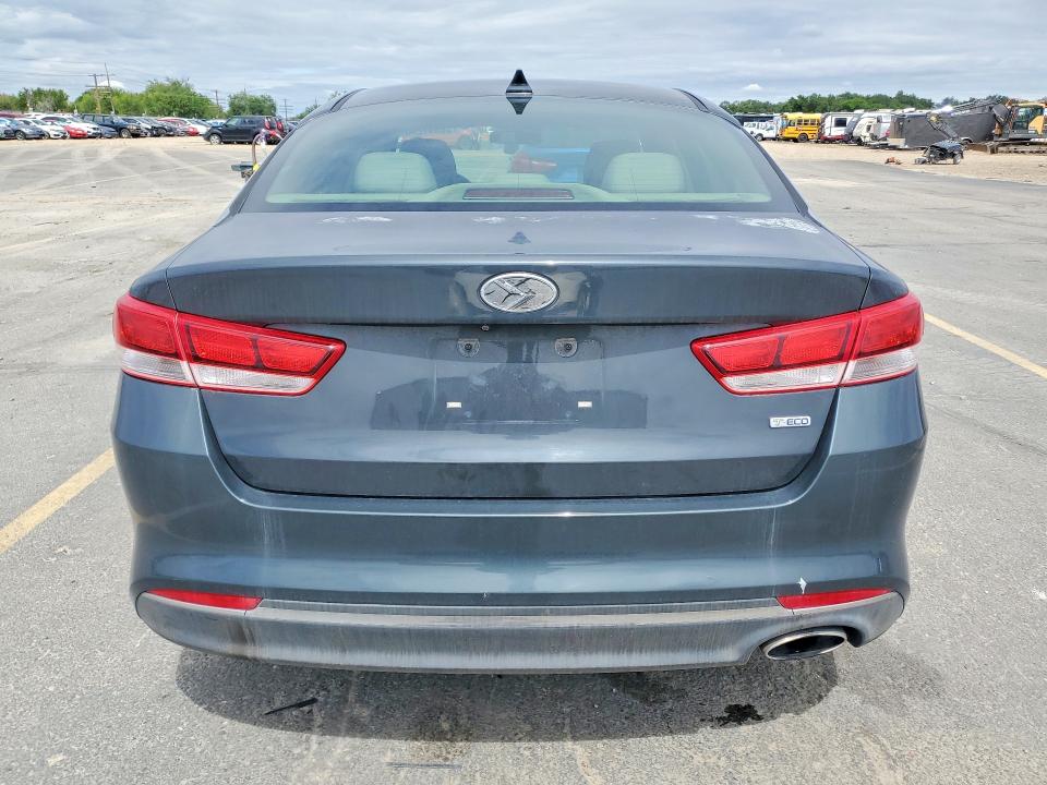 2016 Kia Optima VIN 5XXGT4L12GG055267 COPART salvage auction — MECHANICAL, Id - Certificate Of Title, sold $775 on 2026-07-09 (photo 6)